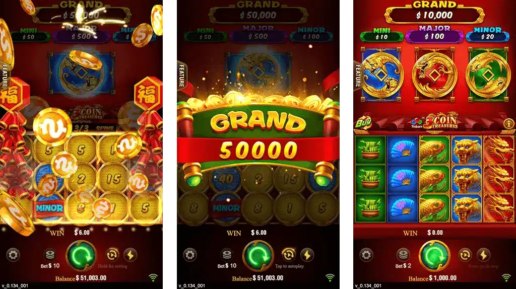 3 Coins In555 Bonus